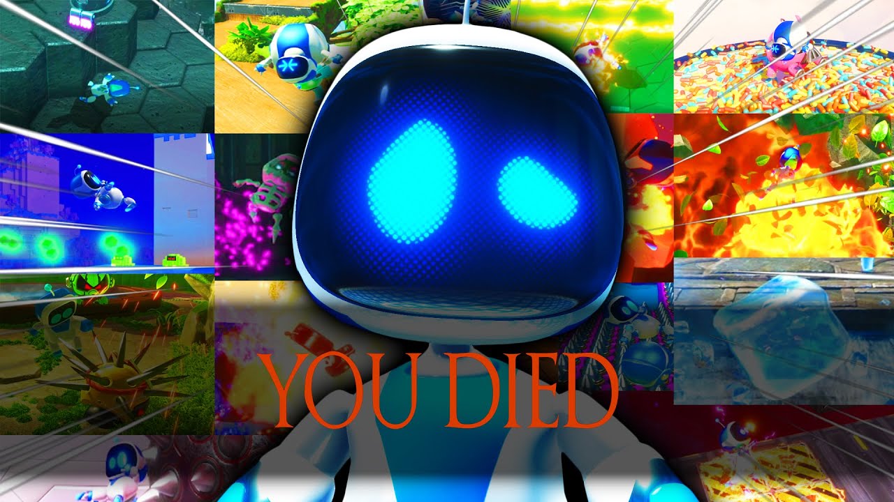 Astro Bot: The Dark Souls of Platformers! ПРОВАЛЕННАЯ ПОДБОРКА!