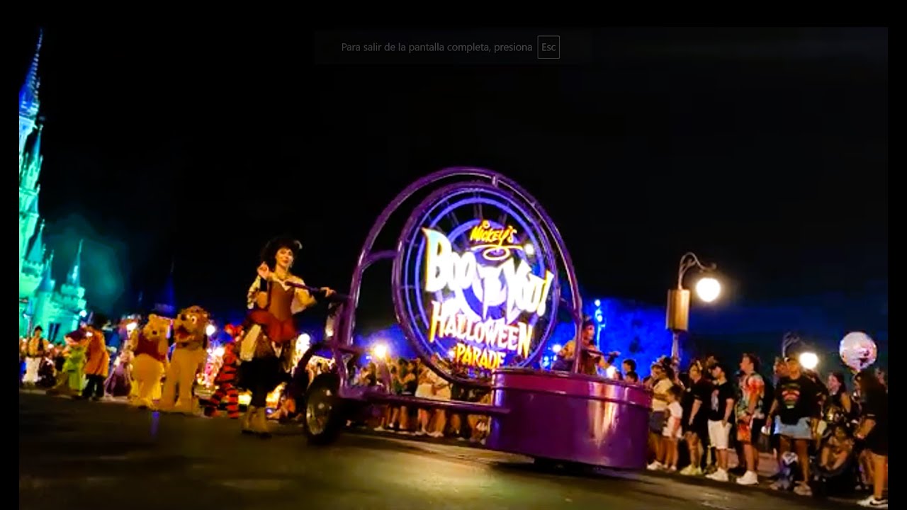 Mickey's boo to you halloween parade (Part 1)
