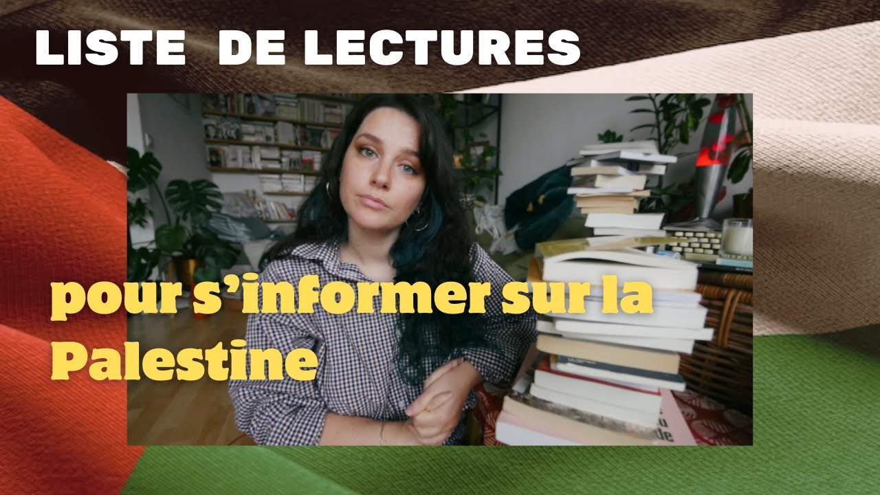 Recommandations lectures sur la Palestine 🍉