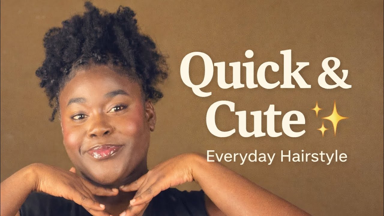 Quick and Cute Everyday Hairstyle #hair#tutorial