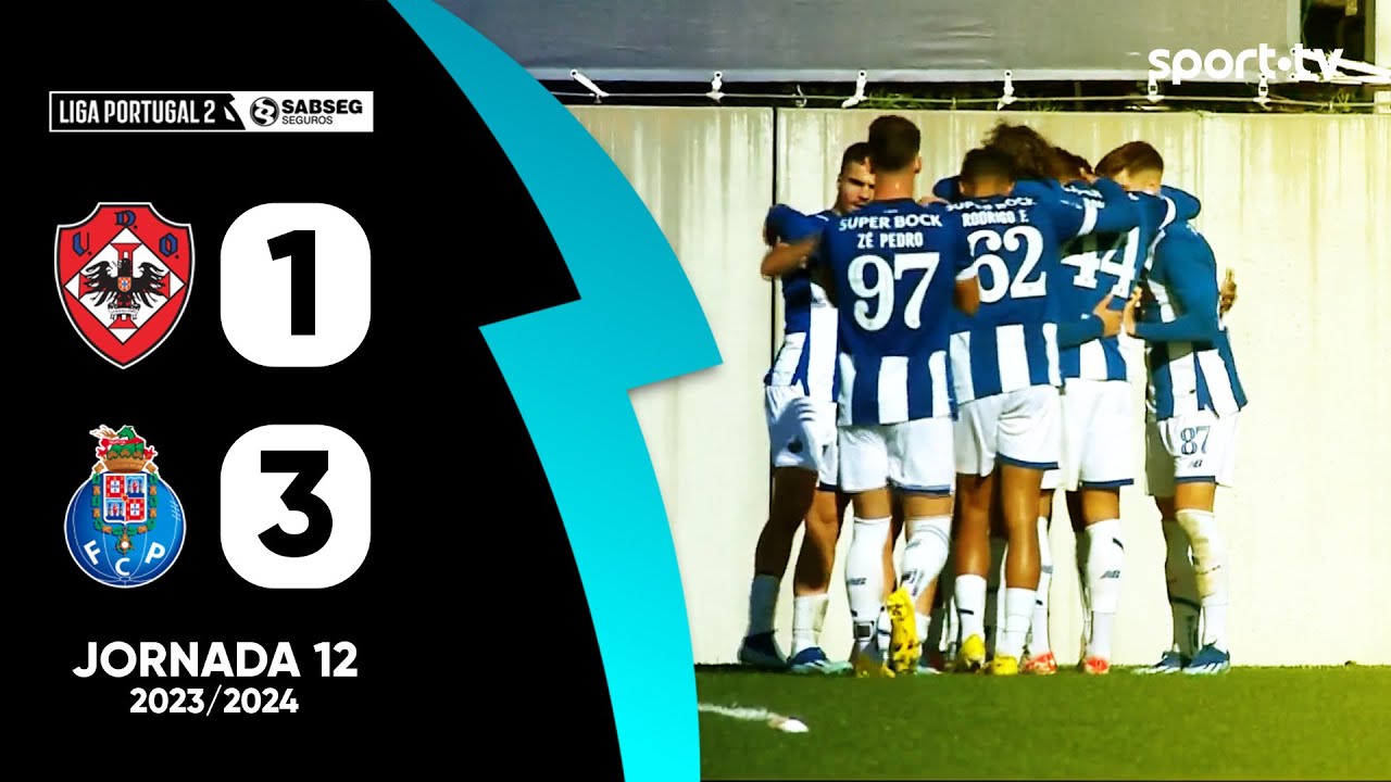 Resumo: Oliveirense 1-3 FC Porto B - Liga Portugal SABSEG | sport tv