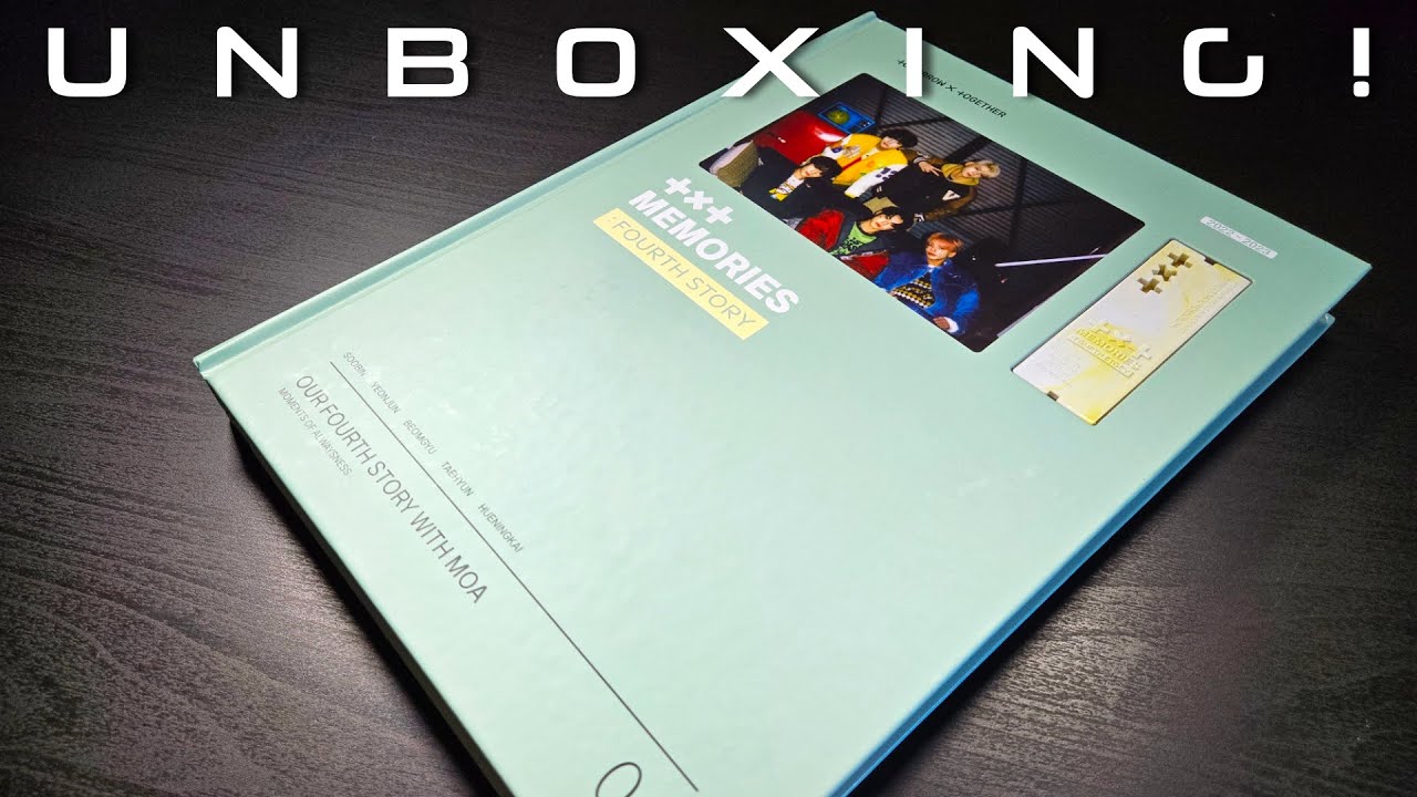 TOMORROW X TOGETHER - Memories: Fourth Story (2022-2023) - Video Retrospective Unboxing