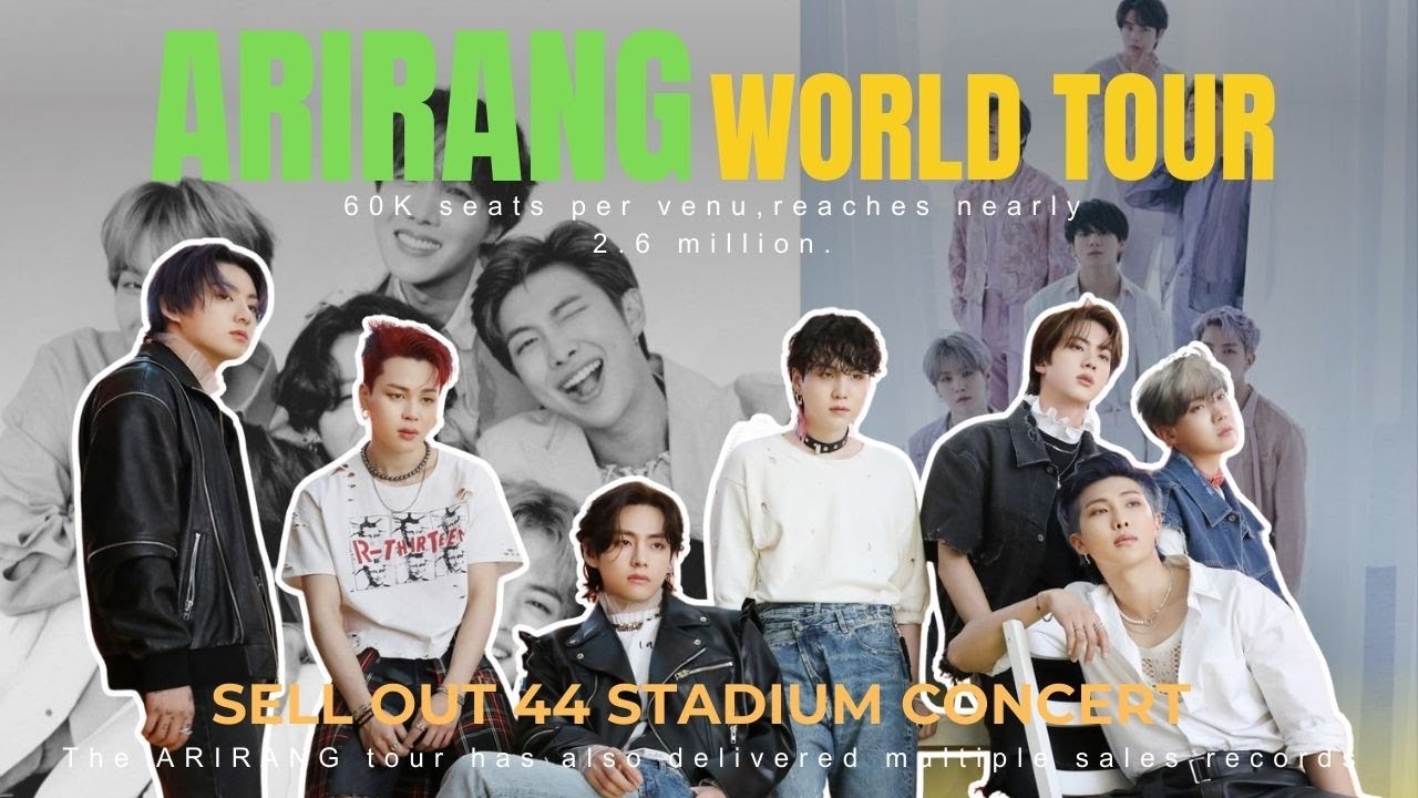 “They So Paved the Way” — BTS Becomes First Asian Act to Sell Out 44 Stadiums in Under 1 Hour