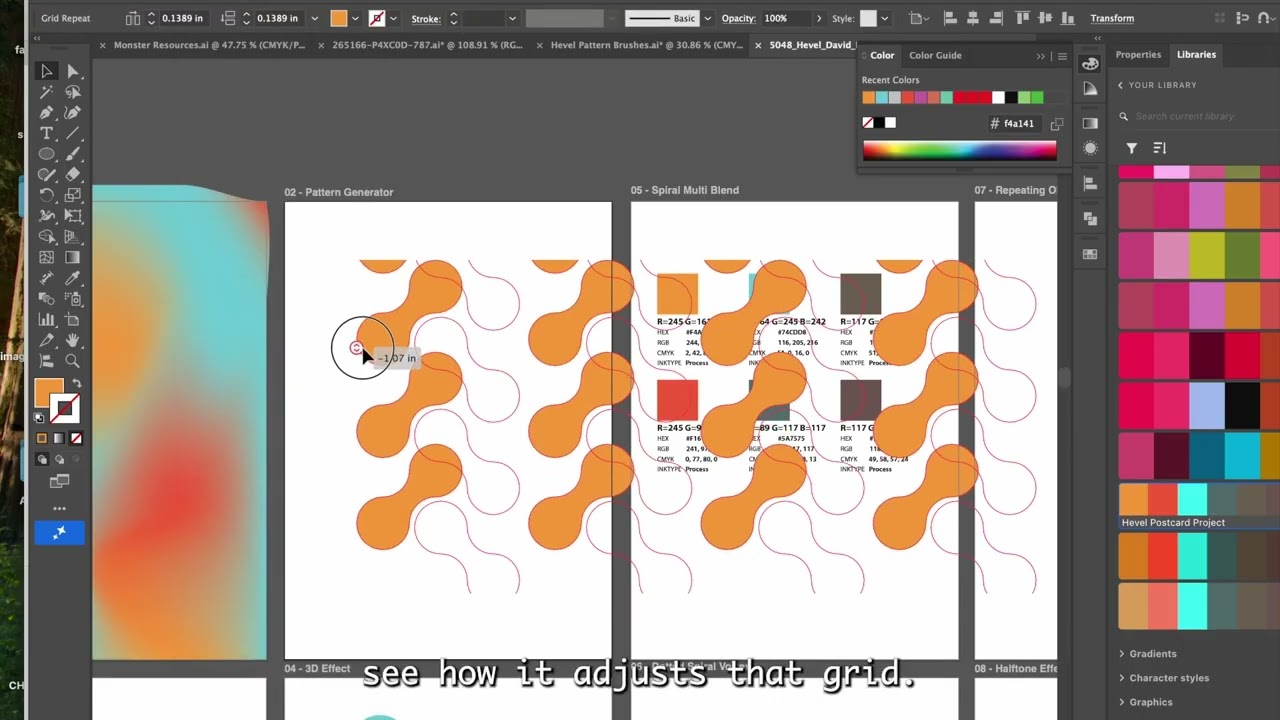 Postcard   Pattern Generator 1