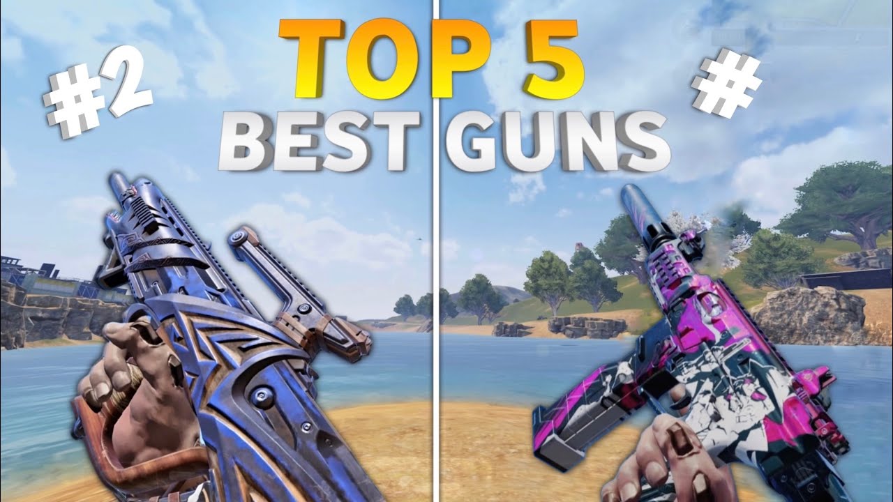 Season 8 Top five Weapon in Cod Mobile! | BEST GUNSMITH FOR CODM!