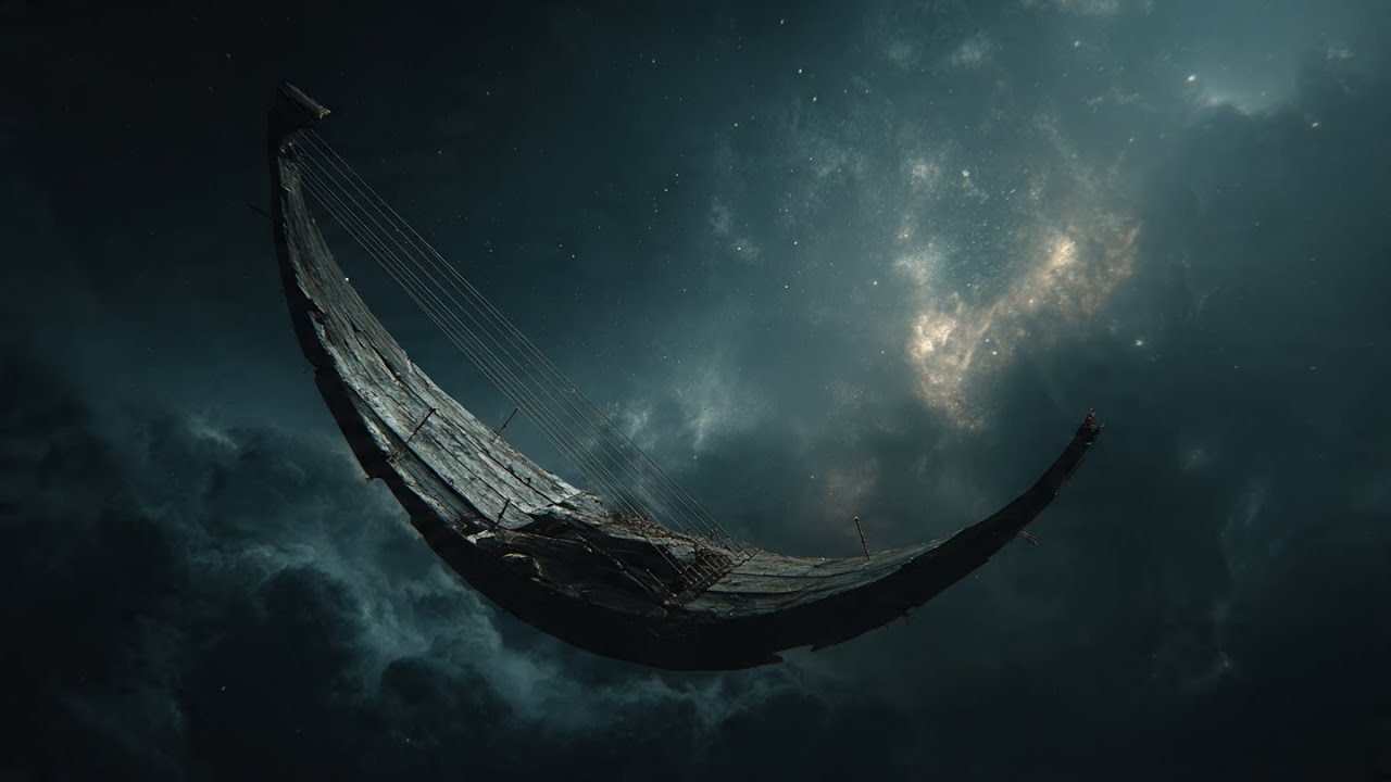 Ancient Lyre Echoes for Studying Alone | Dark Ambient