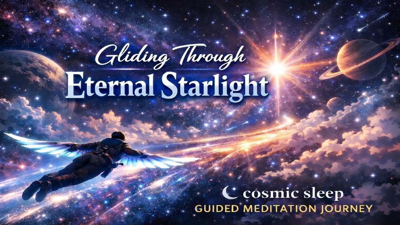 Gliding Through Eternal Starlight | Guided Meditation Journey 🌙✨
