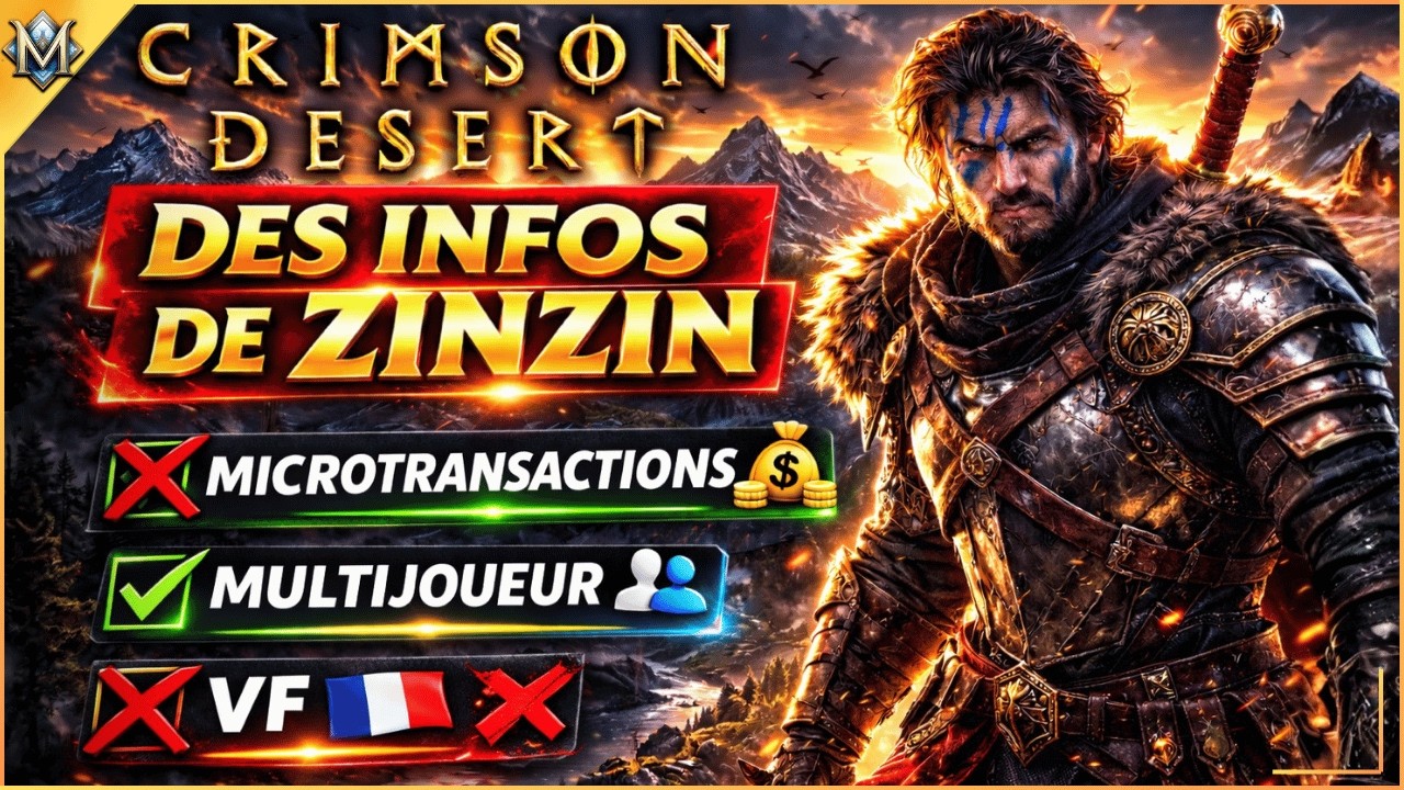 Crimson Desert : Les INFOS OFFICIELLES qui changent tout !