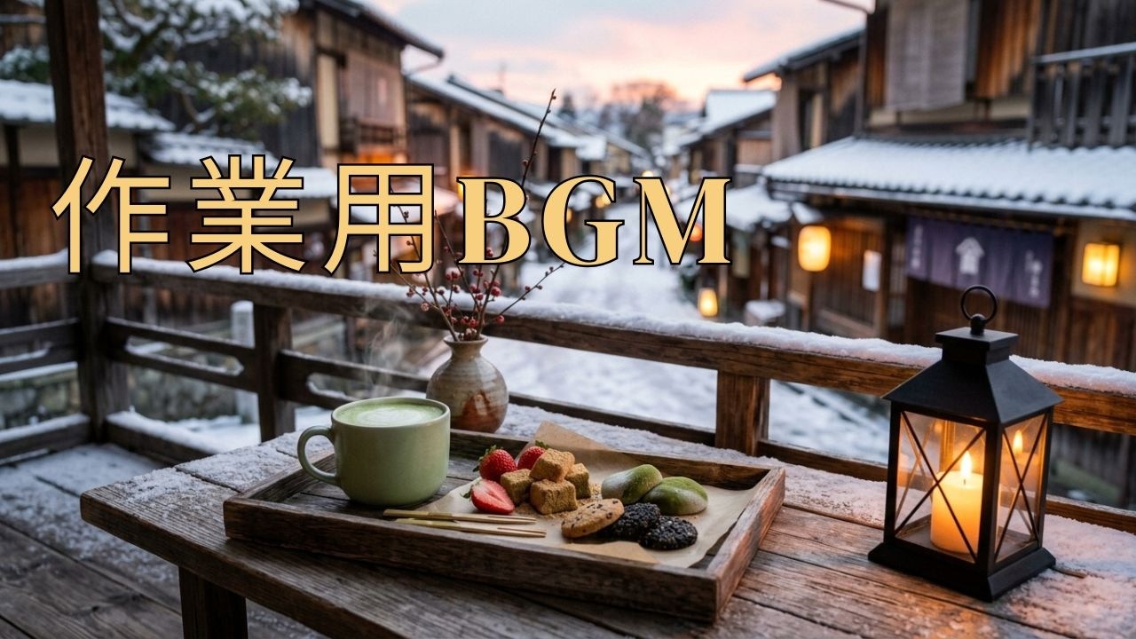 【作業用BGM】静かに続くウィンタージャズ｜長時間作業に寄り添う冬カフェBGM ❄️☕ Winter Jazz for Sustained Focus