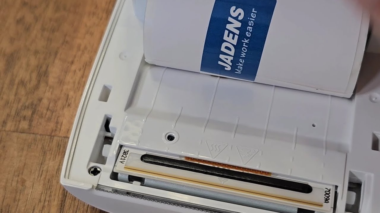 Ich teste heute einen tragbaren Mini-Etikettendrucker mit Thermopapier von Amazon