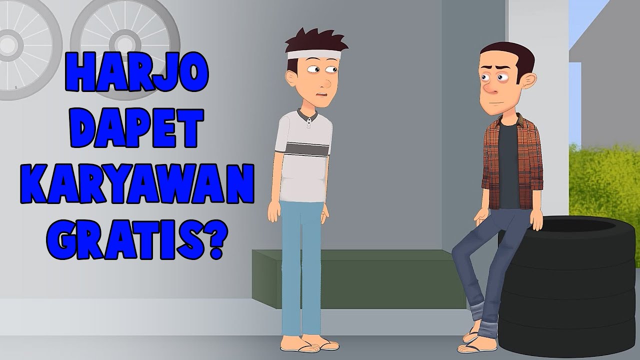 Karyawan Baru Harjo | Animasi Lucu | By Cerita Warga