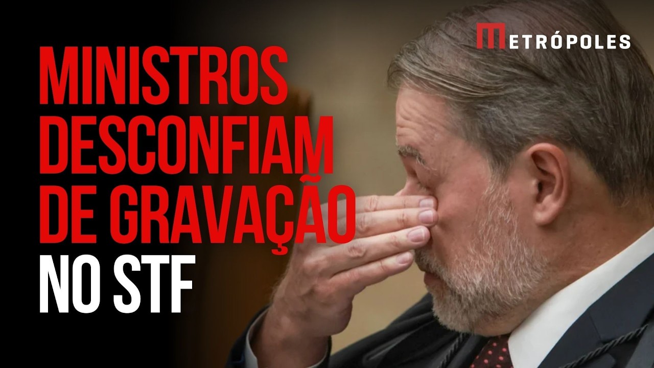 Ministros do STF desconfiam que Toffoli gravou sessão secreta