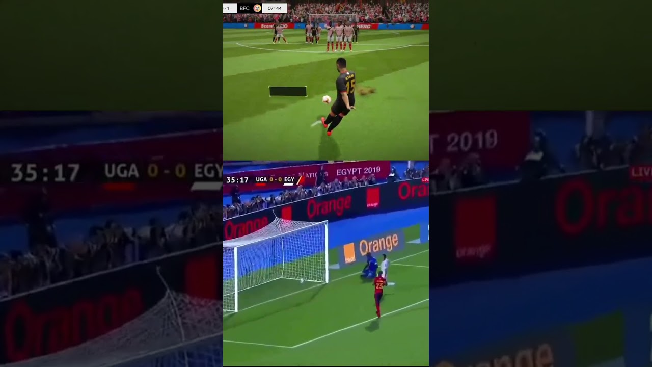Mohammed Salah Free Cick Vs Dls. #Msalah #dls25 #dls26update #efootball #dls