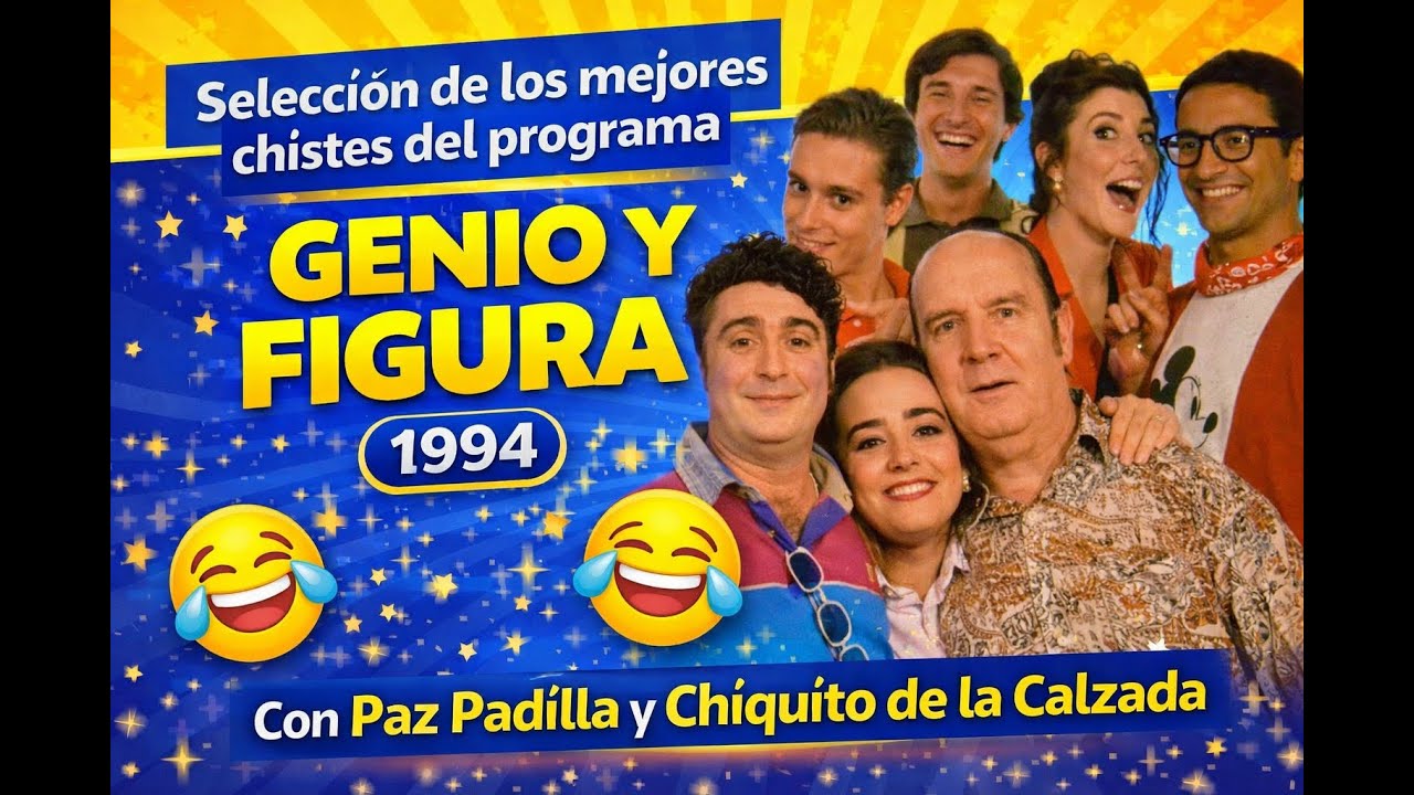 🔥 LOS MEJORES CHISTES de GENIO Y FIGURA | Humor Clásico que te Hará LLORAR de RISA 😂