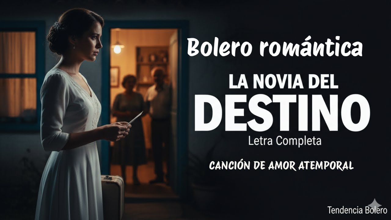 La Novia del Destino, Bolero Romántico |#amor #musica #bolero