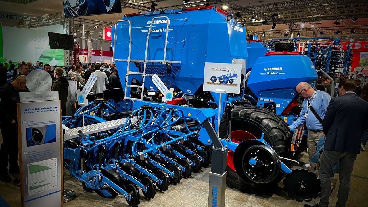 AGRITECHNICA 2025: Lemken демонстрирует множество разработок в области сеялок