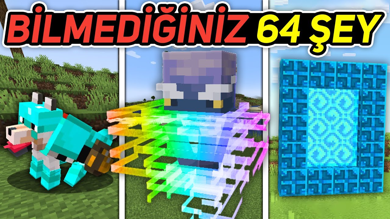 Minecraft 1.21'in 64 EFSANESİNİ TEST ETTİM!