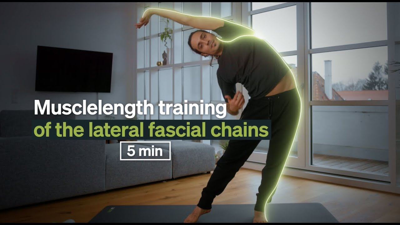 5 MIN mobility exercises for the lateral fascia chains | Muscle length training | BLACKROLL&reg;