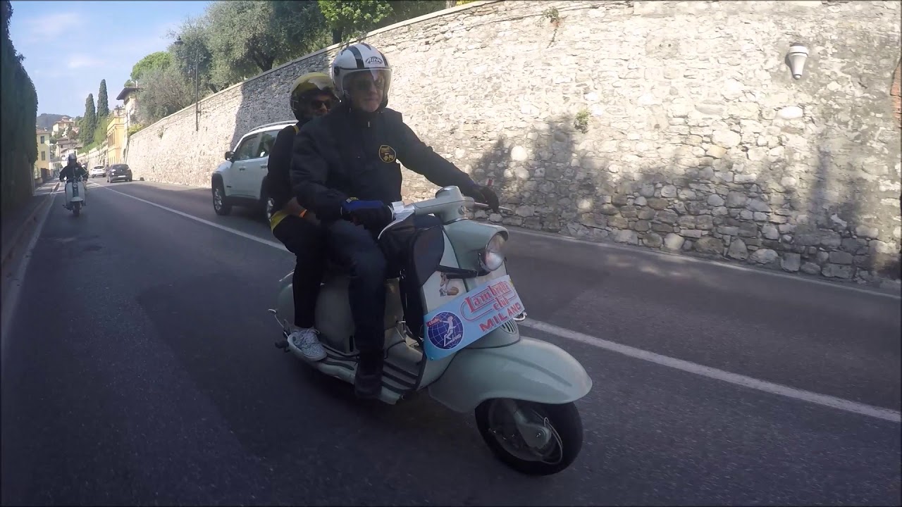 Raduno Lambretta LI/TV prima serie 2018 Saló