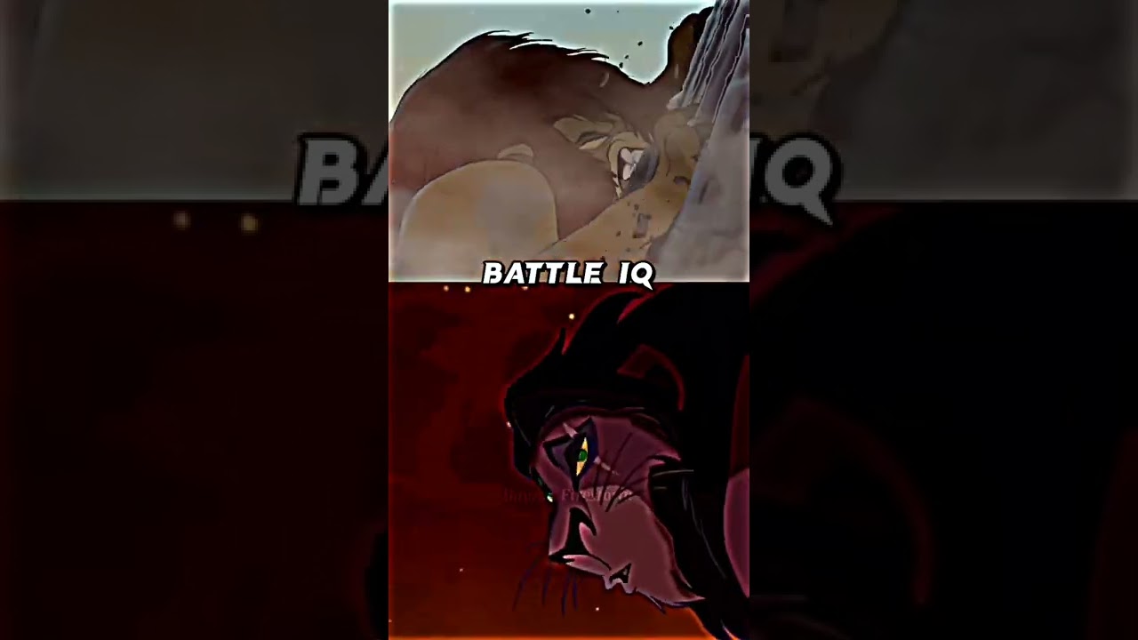 The Lion King Mufasa 🆚️ Scar