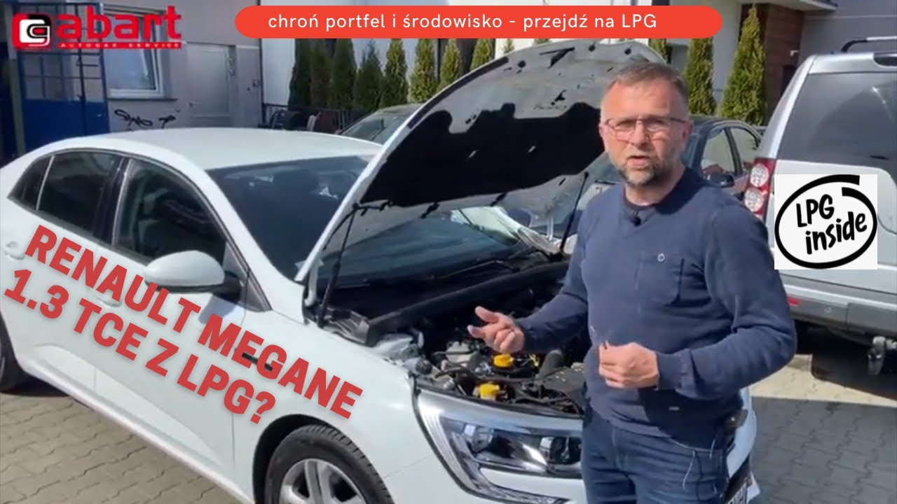 Służbowy ideał Renault Megane 1.3 TCe oszczędza po montażu instalacji gazowej KME w @AbartAutoGazSerwis