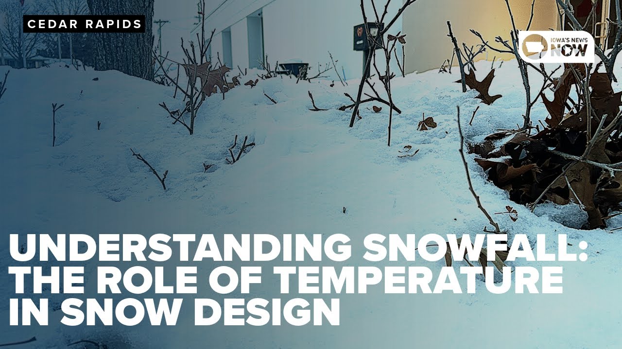 Understanding snowfall: The role of temperature in snow design