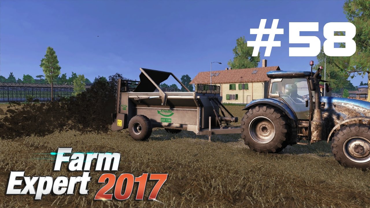 # 58 Polska Farma 2017 - Akcja z obornikiem.  [SymulAnton] Gameplay
