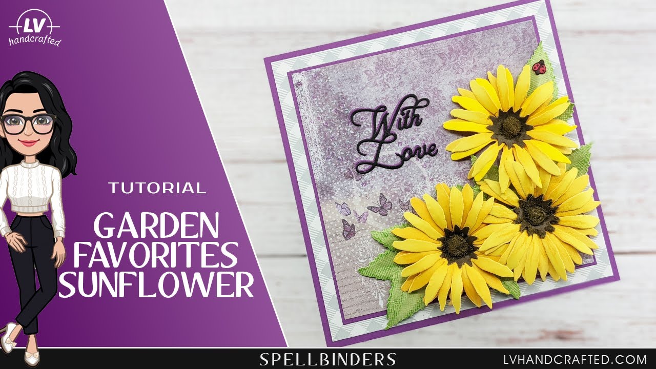 Sunflower from Susan's Garden Favorites by Spellbinders