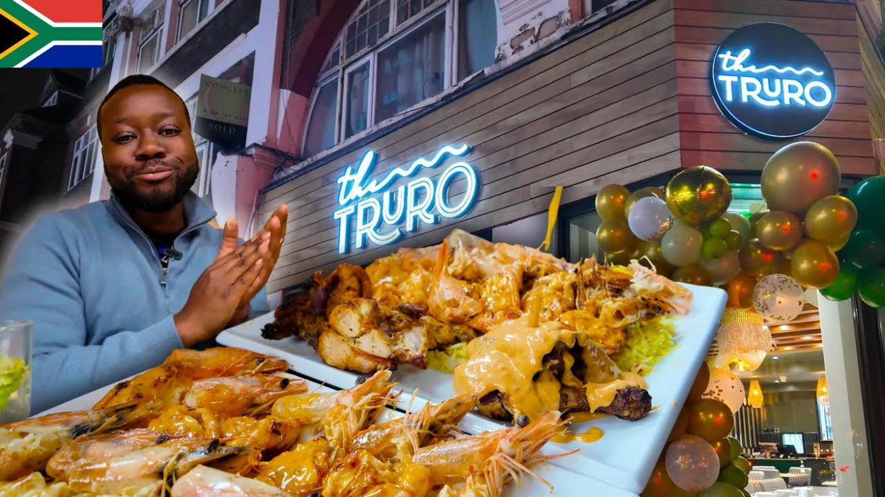 Trying SOUTH AFRICAN FOOD for first time in London | The Truro Food Review