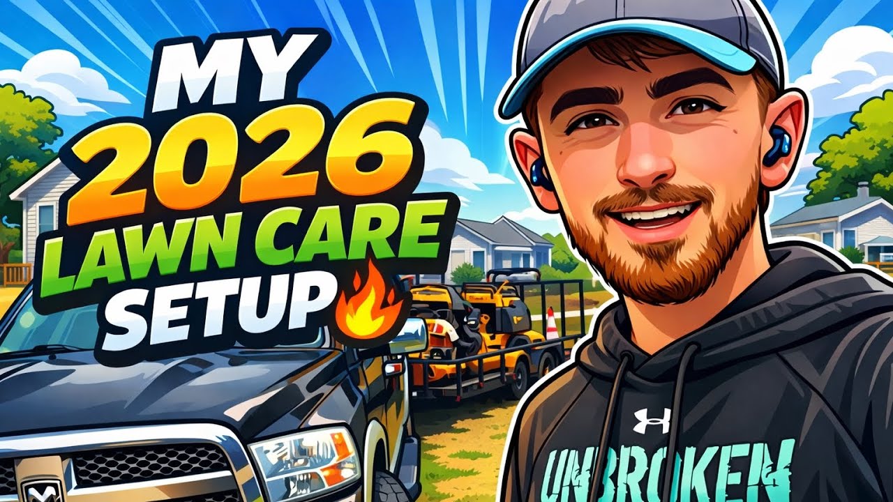 My 2026 lawncare set up 🔥