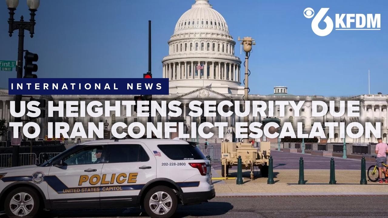 US heightens security at Capitol following Iran missile strikes