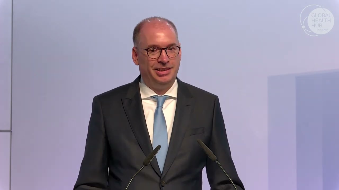 Global Health Talk 2023 (Part 4):  Keynote Speech on “Global Health Financing” by Niels Annen/BMZ