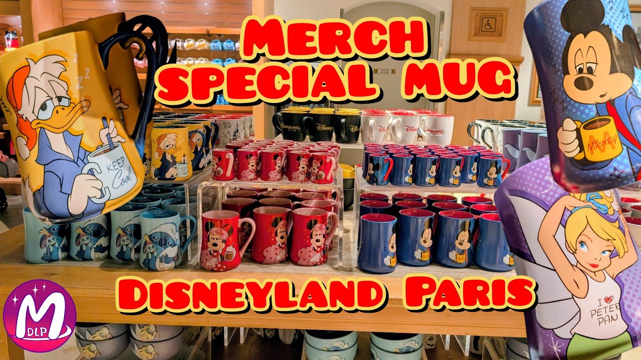 Merch special MUG à Disneyland Paris 🛍️