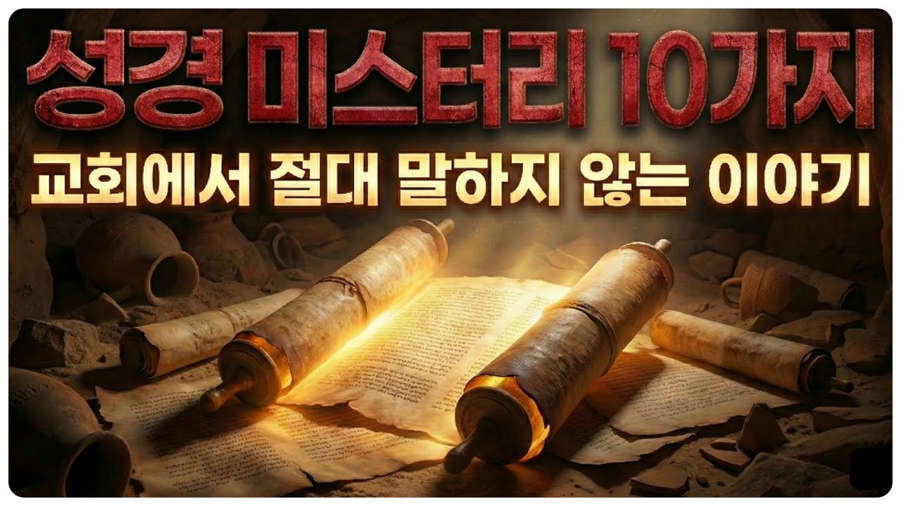 성경 미스터리 10가지 총정리 | 에녹, 네피림, 노아방주, 사탄, 에덴동산의 비밀 外 | 100분 연속 재생