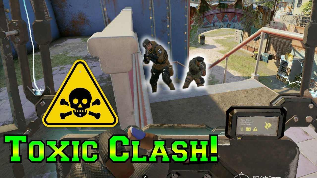 TOXIC OP Clash Run-Outs - Rainbow Six Siege Grim Sky TTS
