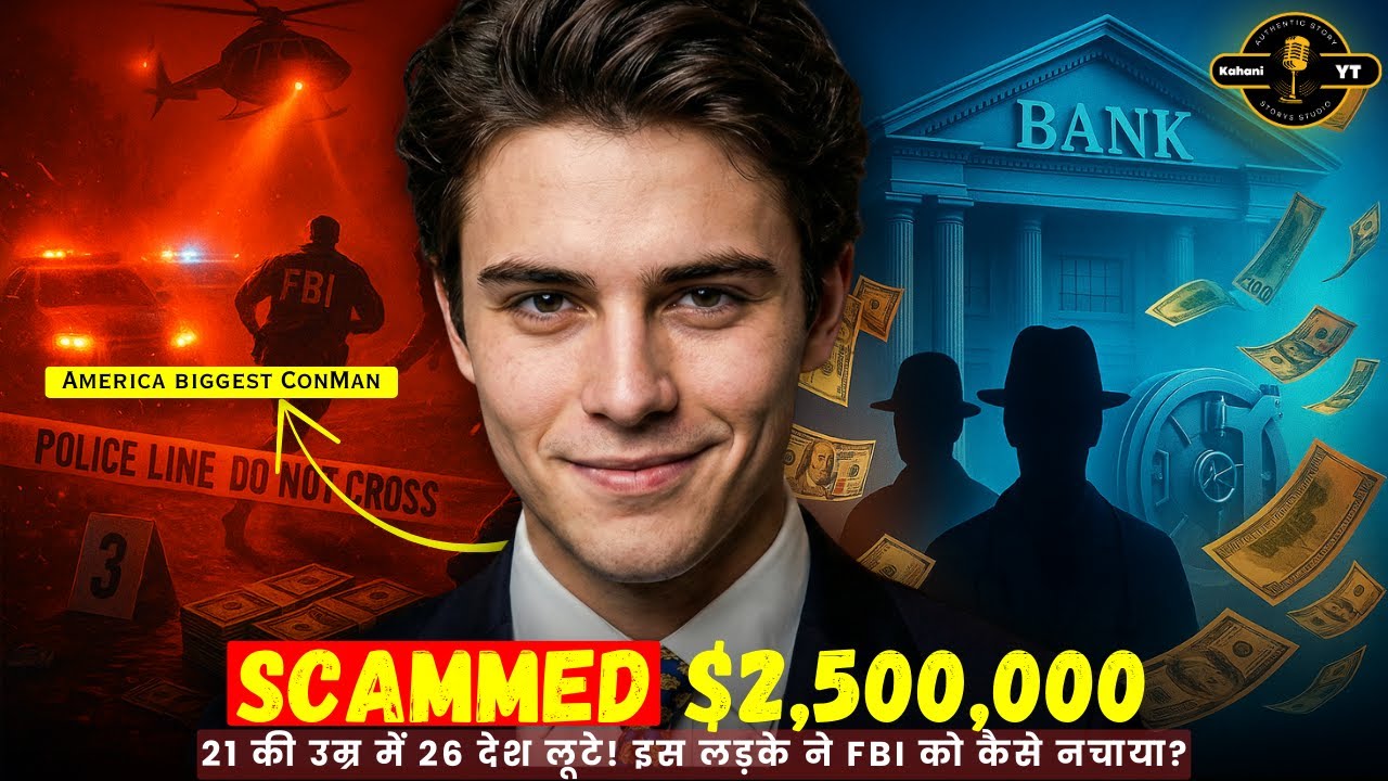 AMERICA BIGGEST CONMAN | 21 की उम्र में 26 देश लूटे! इस लड़के ने FBI को कैसे नचाया? | Frank Abagnale