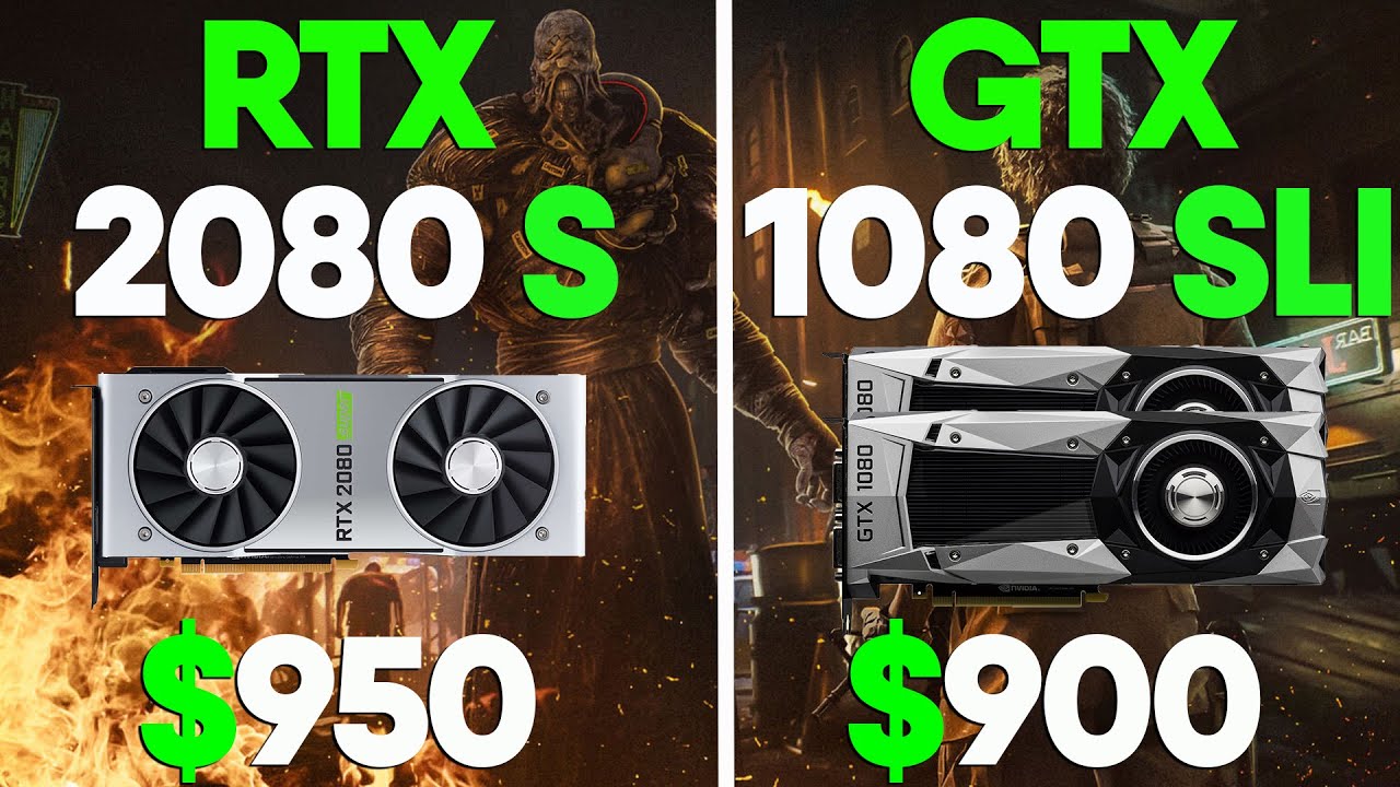 RTX 2080 SUPER vs GTX 1080 SLI - Test in 10 Games