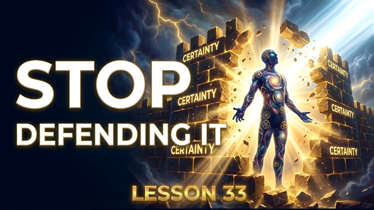 The One Shift That Ends Suffering - ACIM 33