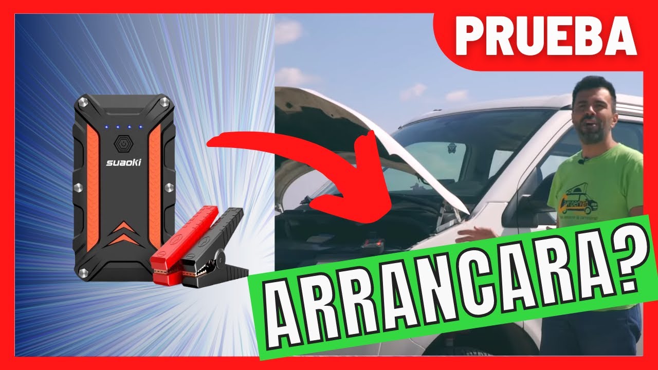 ¿Puedes ARRANCAR una Furgo con esta POWER BANK?👉 Ponemos a prueba el SUAOKI CJS02 #150