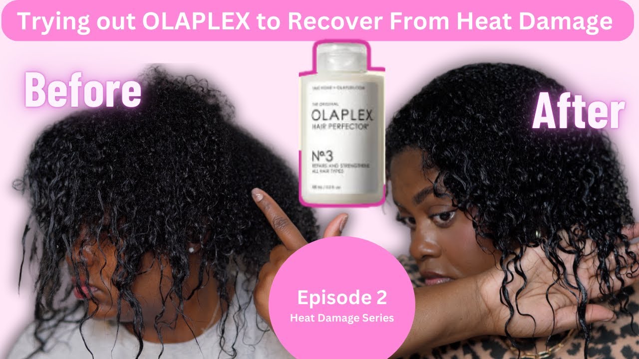 OLAPLEX No.3 for heat damage is the TRUTH| How to reverse heat damaged hair #olaplex
