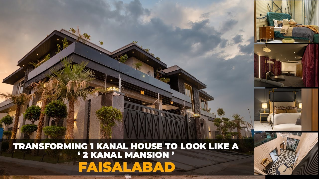 Transforming 1 Kanal House Look Like ' 2 Kanal ' House by Best Builders, Faisalabad - Pakistan