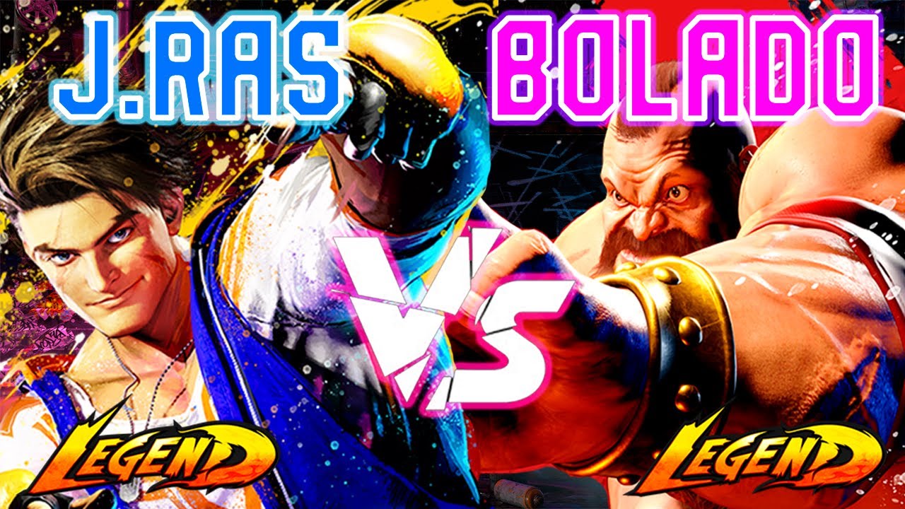 SF6 - JUNINHO RAS (LUKE) vs BOLADO (ZANGIEF) - Highlevel Set Street Fighter 6 (VS Fighting Game)