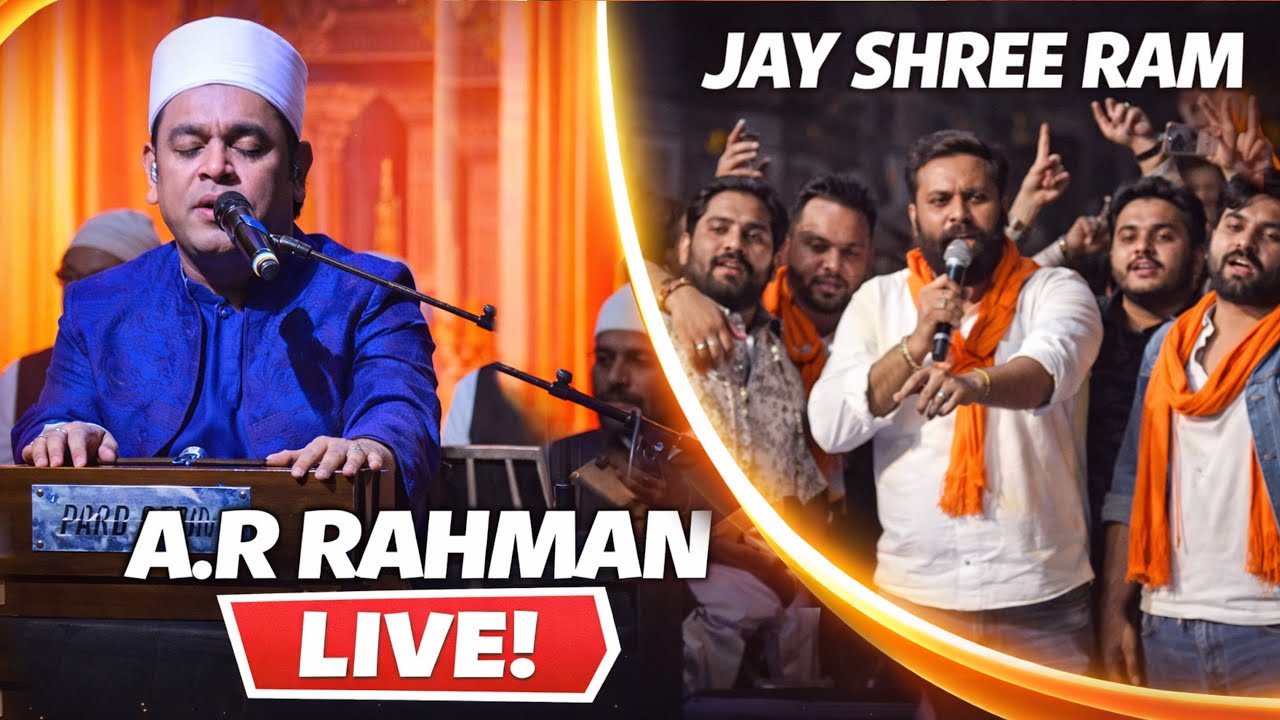 A.R. Rahman LIVE Concert Mein “Jai Shree Ram” Ke Naare😳 | #delhi @ARRahman 
