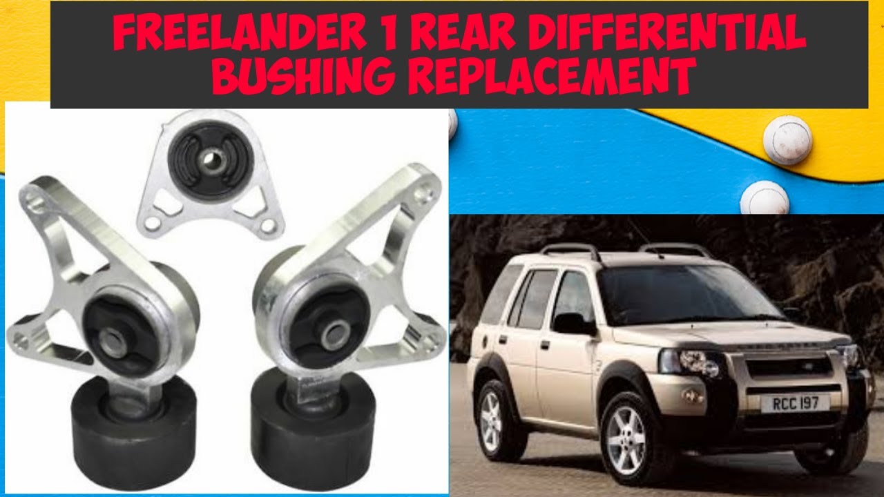 How to replace  Freelander 1 rear differential bushings