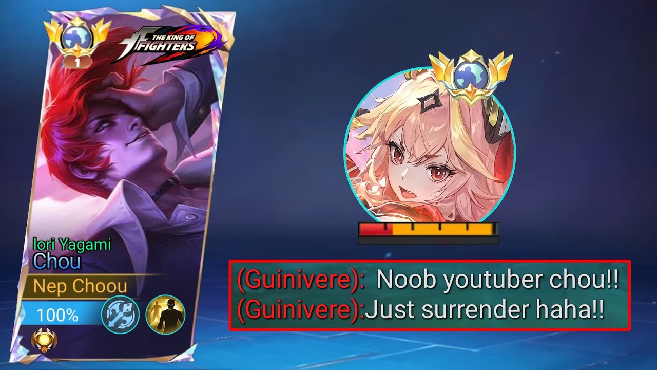 TOP GLOBAL NEP CHOU HOW HE DOMINATE AGAINST EVERY META HEROS IN EXP LANE??
