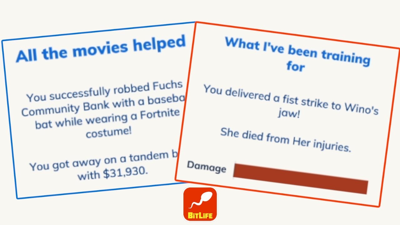 So I decided to become a psychopath in BitLife and somehow developed the touch of death