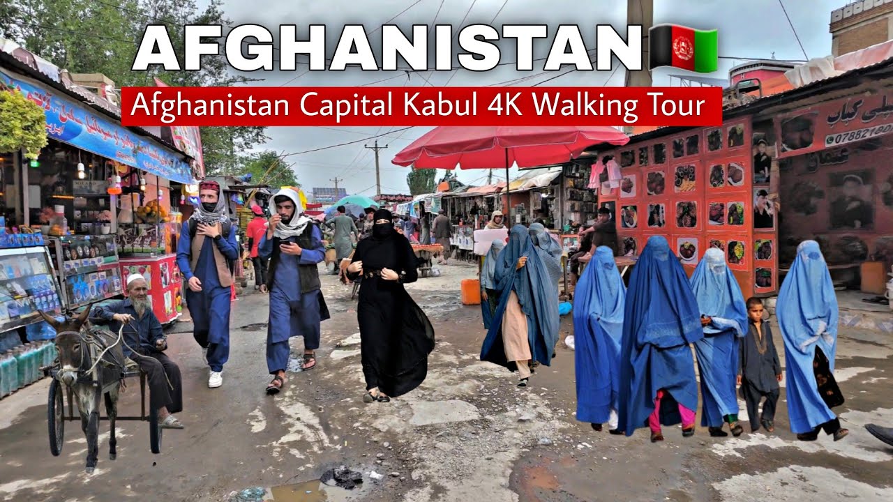 🇦🇫 Afghanistan: The Side You Never See | Real Life in Kabul | 4K Walking Tour & Captains