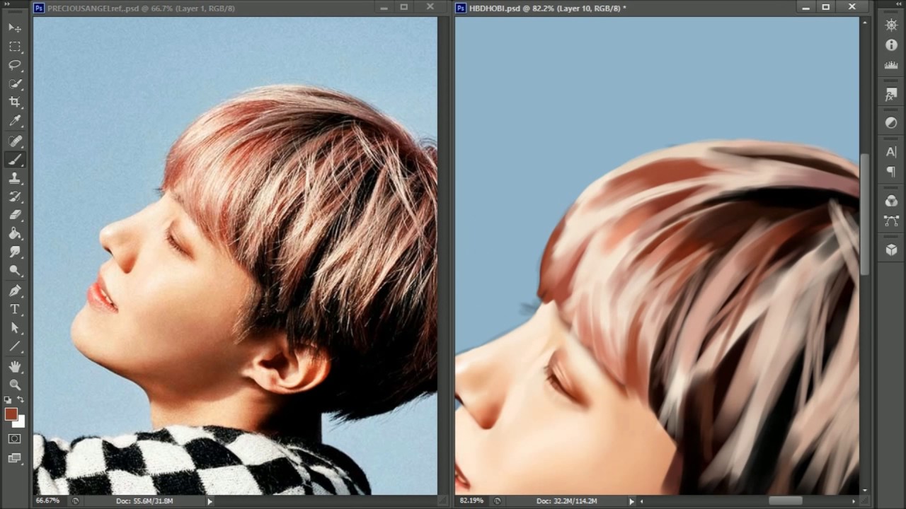 BTS Jhope Speedpaint - HappyHobiDay