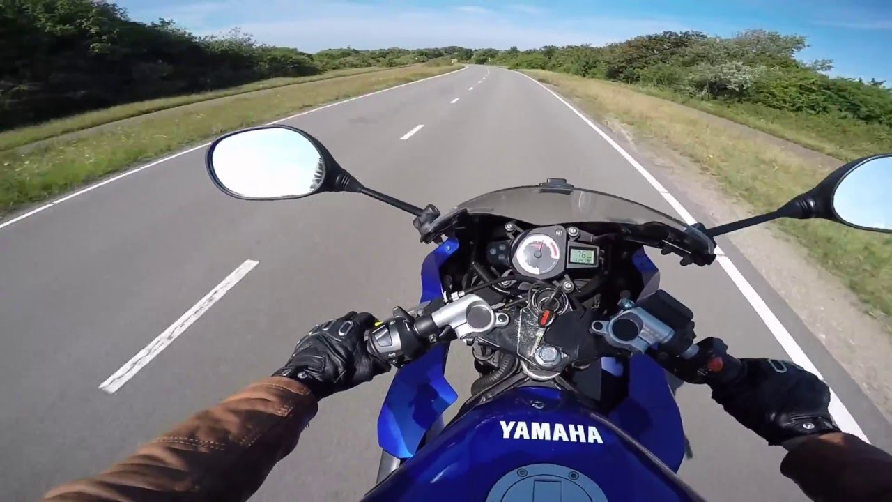 Top speed | Yamaha TZR 50 Rossi | GoPro Hero 4 Black