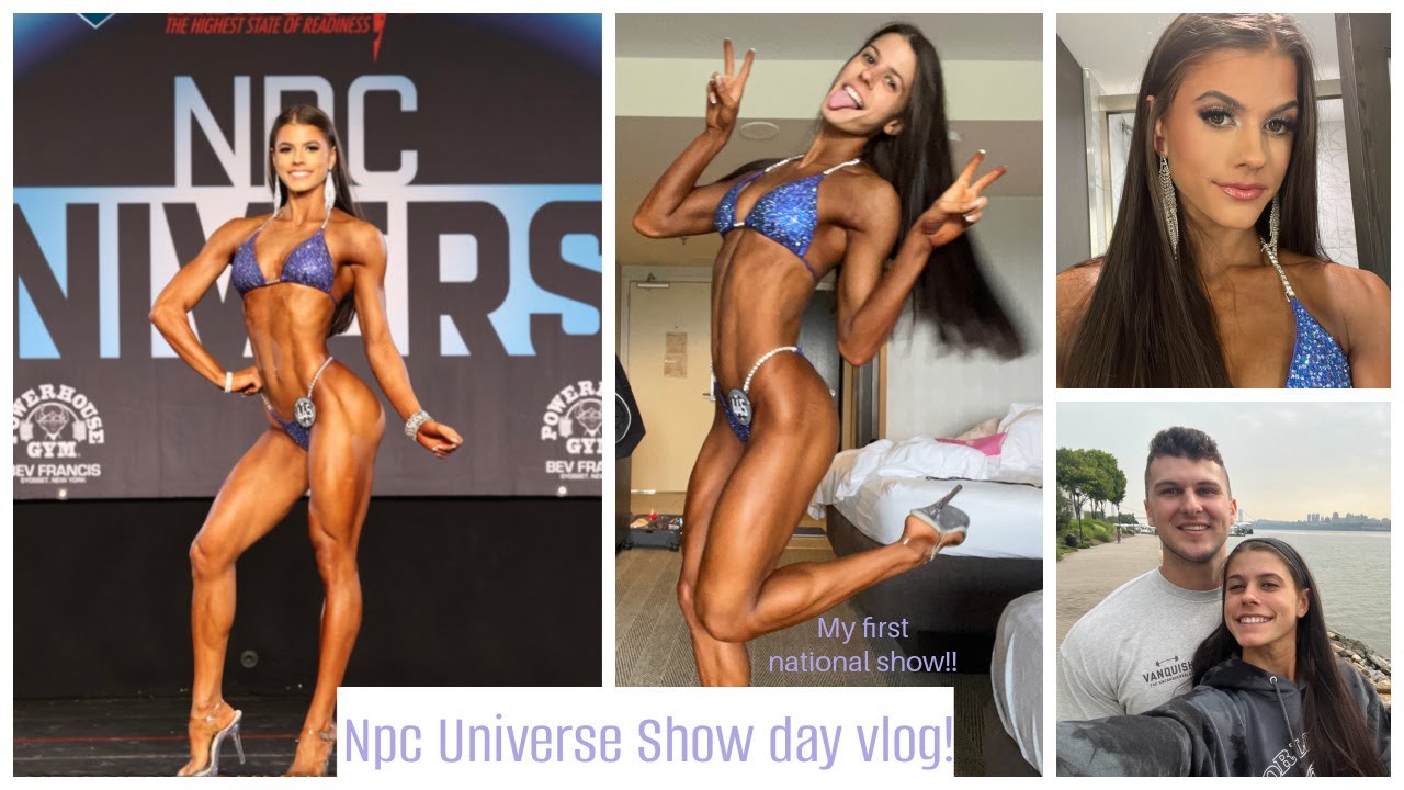 Npc bikini Universe show day vlog!